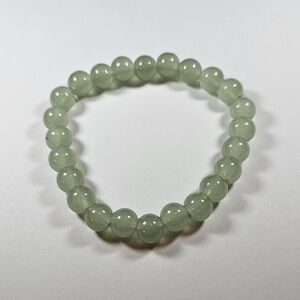 Chic Jade Beaded Bracelet